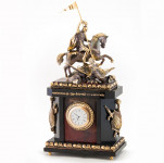 Часы из камня «Георгий Победоносец»